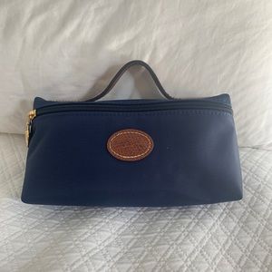 NWOT Longchamp Le Pliage cosmetics bag